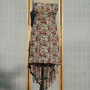 Gracie Floral High Low Dress Size Small